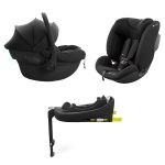 KINDERKRAFT SET AUTO SEDIŠTA I-LITE I-FIX ENDURA SAFE SA ISOFIX BAZOM BLACK