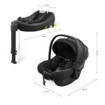 KINDERKRAFT SET AUTO SEDIŠTA I-LITE I-FIX ENDURA SAFE SA ISOFIX BAZOM BLACK - Слика 10