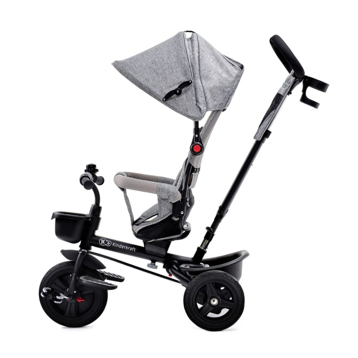 KINDERKRAFT TRICIKL AVEO 2U1 LIGHT GREY - Слика 2