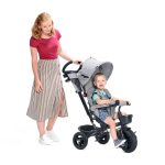 KINDERKRAFT TRICIKL AVEO 2U1 LIGHT GREY - Слика 5