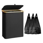 KORPA ZA VES BAMBOO BLACK - Слика 2