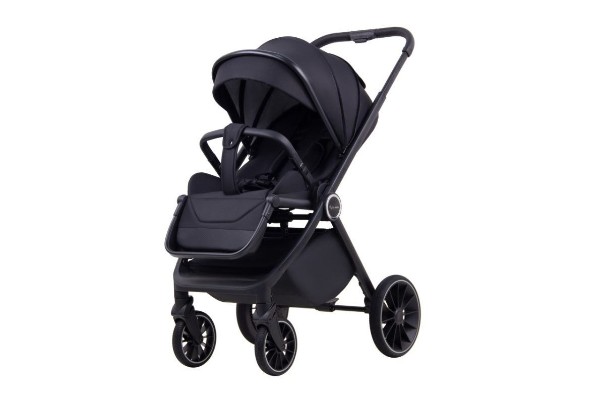 LA MAMA ALVI kolica za bebe 3u1 - black - Слика 2