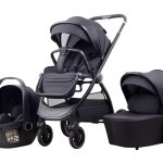 LA MAMA TRIO kolica za bebe 3u1 - black