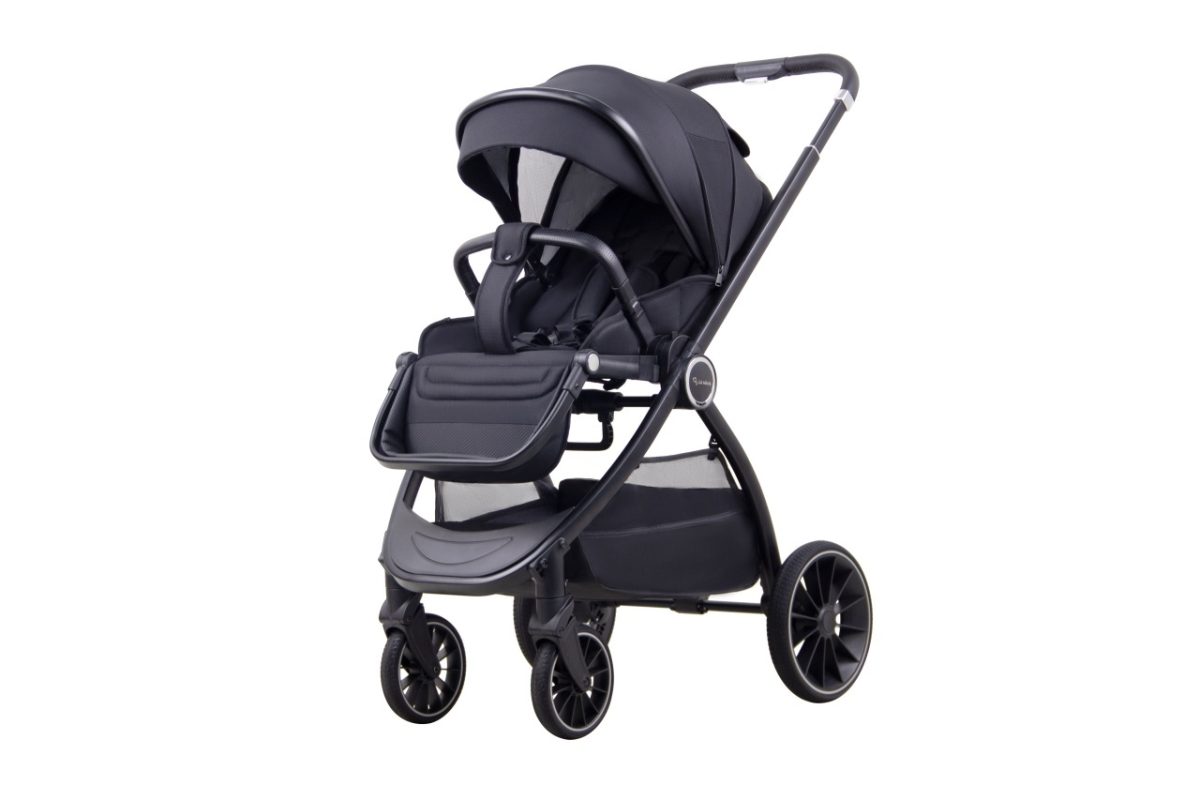 LA MAMA TRIO kolica za bebe 3u1 - black - Слика 2