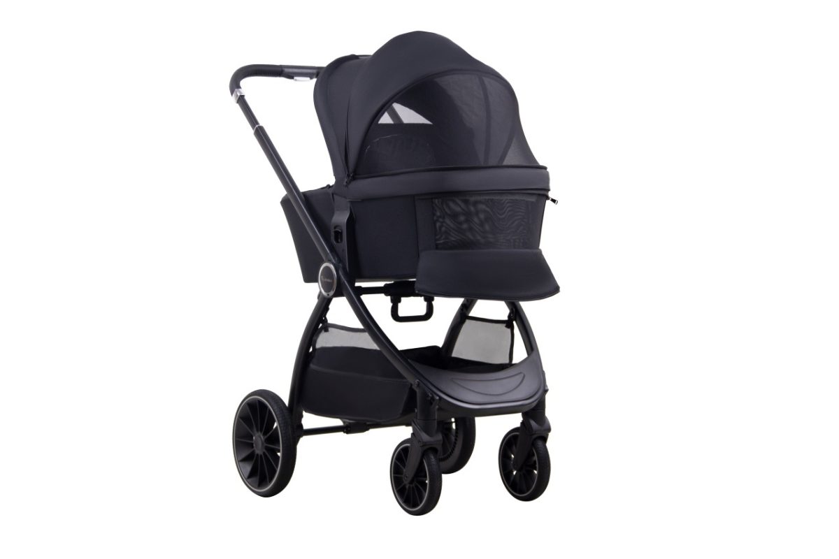 LA MAMA TRIO kolica za bebe 3u1 - black - Слика 5