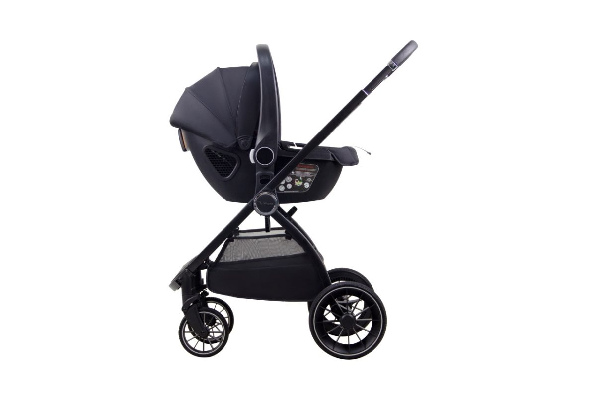 LA MAMA TRIO kolica za bebe 3u1 - black - Слика 7