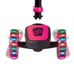 Trotinet Twist Scooter svetleći  sa 3 točka do 40kg roze Cool Wheels - Слика 4