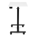 Mobilni podesivi sto 70x48 cm Laptop sto sa podesavanjem visine 71.5–112 cm White ModernHome - Слика 8