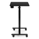 Mobilni podesivi sto 70x48 cm Laptop sto sa podesavanjem visine 71.5–112 cm Black ModernHome - Слика 8