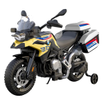 BMW F850 GS Motor za decu zuta
