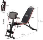 MULTIFUNKCIONALNA KLUPA ZA VEZBANJE GYM PRO BOLZZ - Слика 5