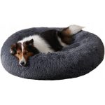 Plisani krevet za kucne ljubimce 100cm tamno siva