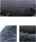 Plisani krevet za kucne ljubimce 100cm tamno siva - Слика 5