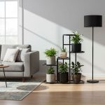 Polica za cveće 5 nivoa crna ModernHome - Слика 4