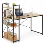 Radni sto 120x60 cm sa policama Light Style ModernHome - Слика 3