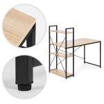 Radni sto 120x60 cm sa policama Light Style ModernHome - Слика 7