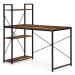 Radni sto 120x60 cm sa policama Loft Style ModernHome - Слика 6