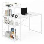 Radni sto 120x60 cm sa policama White ModernHome