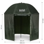 Ribolovački suncobran podesive visine sa potpunim pokrivačem, MultiGarden - Слика 5