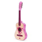 Roze velika gitara za decu – ECOTOYS - Слика 3