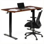 Samostojeci Electric sto 120x60 cm podesavanje visine 72–117 cm Dark Oak ModernHome - Слика 12