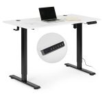 Samostojeci Electric sto 120x60 cm podesavanje visine 72–117 cm White ModernHome