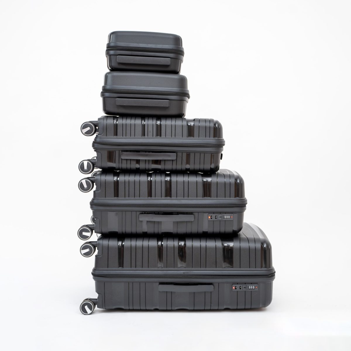 SET KOFERA EXPLORE 5/1 DARK GREY - Слика 2