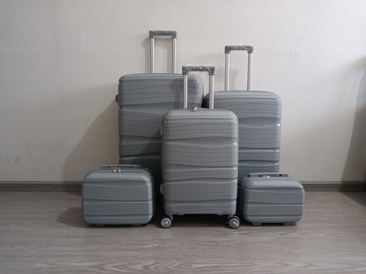 SET KOFERA EXPLORE 5/1 LIGHT GREY - Слика 3