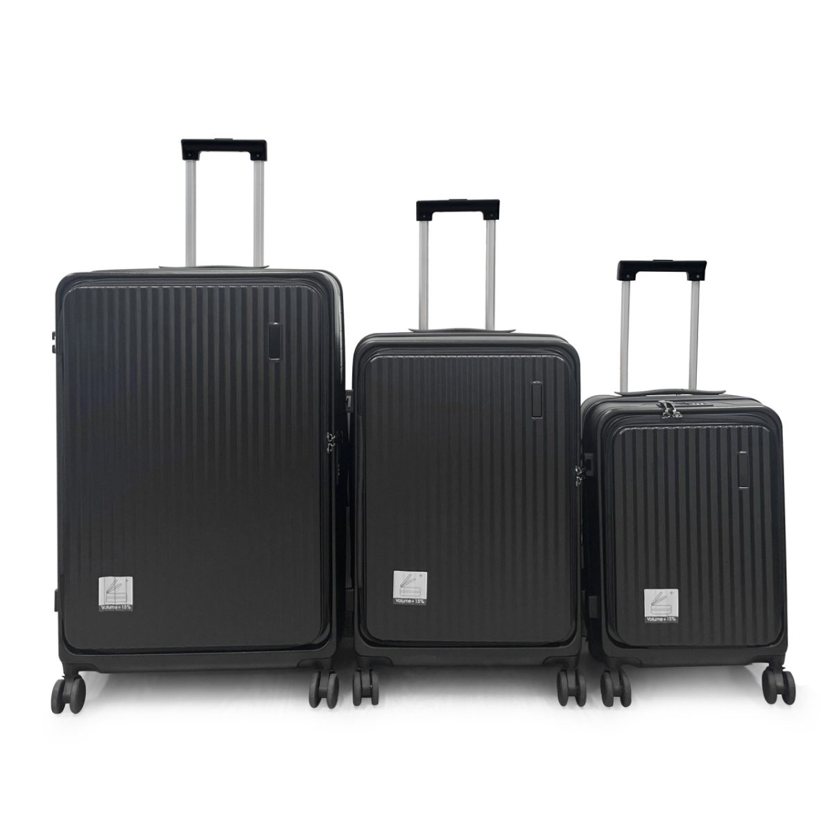 SET KOFERA ONYX 3/1 BLACK - Слика 2