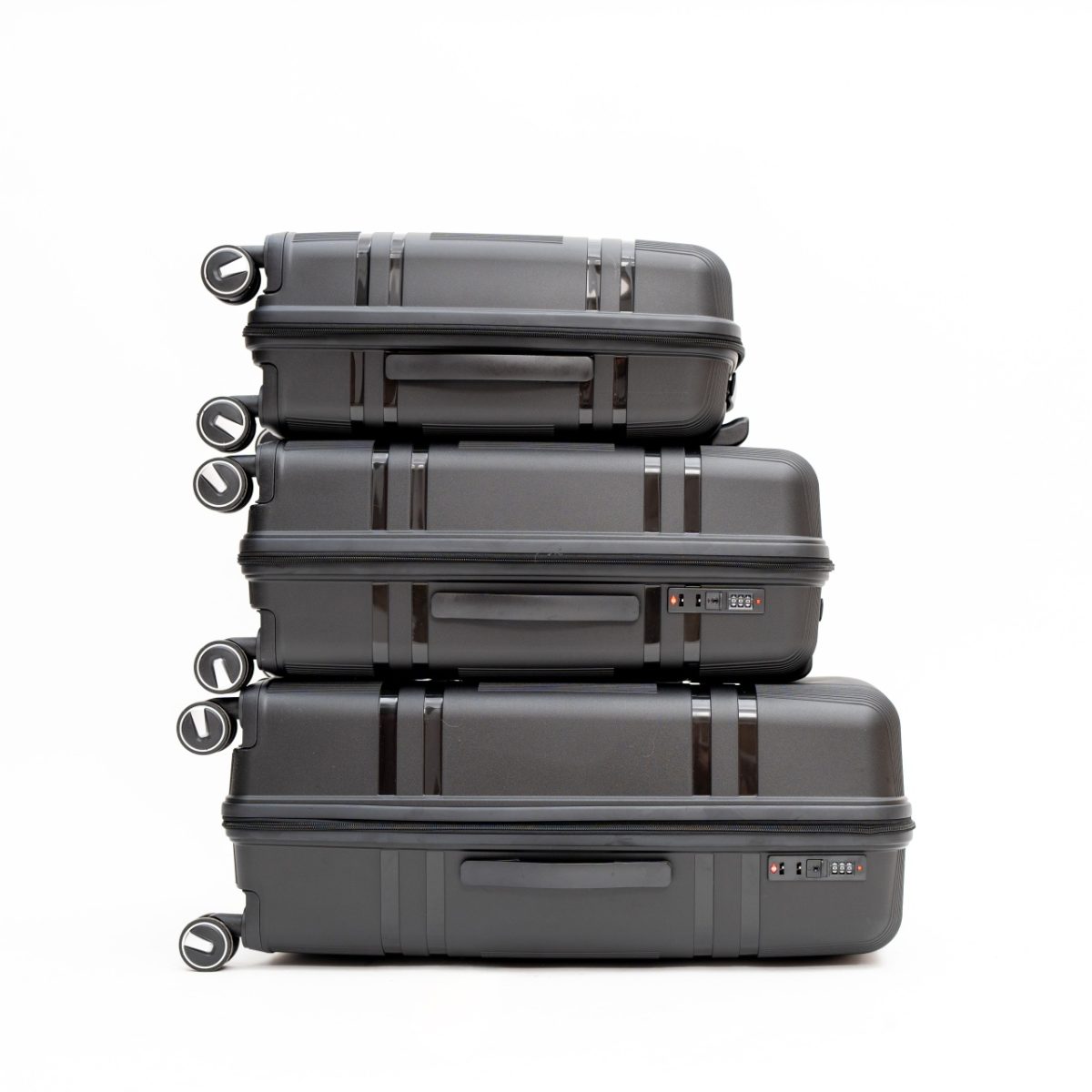 SET KOFERA VOYAGE 3/1 BLACK - Слика 2