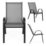 Set od 2 baštenske stolice dark grey MultiGarden - Слика 2