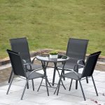Set od 2 baštenske stolice dark grey MultiGarden - Слика 10