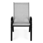 Set od 2 baštenske stolice light gray MultiGarden - Слика 2