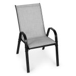 Set od 2 baštenske stolice light gray MultiGarden - Слика 5