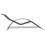 Set od 2 ležaljke za baštu sa stolom Black - Слика 5