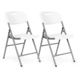 Set od 2 sklopivih stolica white