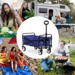 Sklopiva kolica za plažu 48X90cm Blue, MultiGarden - Слика 3