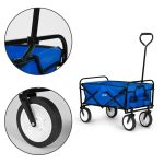 SKLOPIVA KOLICA ZA PLAŽU 70 KG BLUE - Слика 6