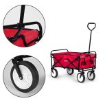 SKLOPIVA KOLICA ZA PLAŽU 70 KG RED - Слика 6