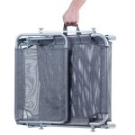 SKLOPIVA LEŽALJKA SA PODESIVOM TENDOM GRAY - Слика 3