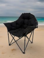 SKLOPIVA STOLICA ZA KAMPOVANJE RELAX BLACK BOLZZ