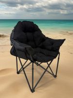 SKLOPIVA STOLICA ZA KAMPOVANJE RELAX BLACK BOLZZ - Слика 2