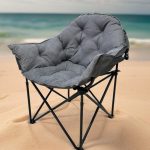 SKLOPIVA STOLICA ZA KAMPOVANJE RELAX GRAY BOLZZ