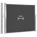 SKLOPIVI PARAVAN ZA DVORIŠTE 3,5X1.8M ANTRACIT