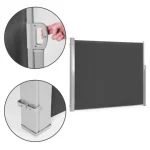 SKLOPIVI PARAVAN ZA DVORIŠTE 3X1.8M ANTRACIT - Слика 4