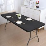 Sklopivi sto 180cm Black - Слика 9