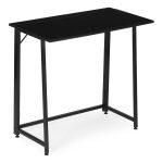Sklopivi sto za kompijuter 80x45 cm laptop Table black ModernHome - Слика 5
