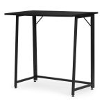 Sklopivi sto za kompijuter 80x45 cm laptop Table black ModernHome - Слика 6