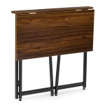 Sklopivi sto za kompijuter 80x45 cm Laptop Table Dark wood ModernHome - Слика 6