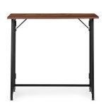 Sklopivi sto za kompijuter 80x45 cm Laptop Table Dark wood ModernHome - Слика 10